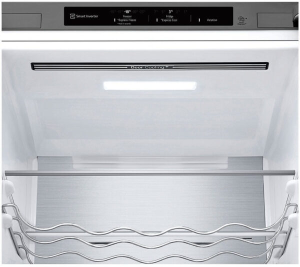 LG GBV5240DPY 387lt Total NoFrost Υ203xΠ59.5xΒ68.2εκ. Inox - Image 4