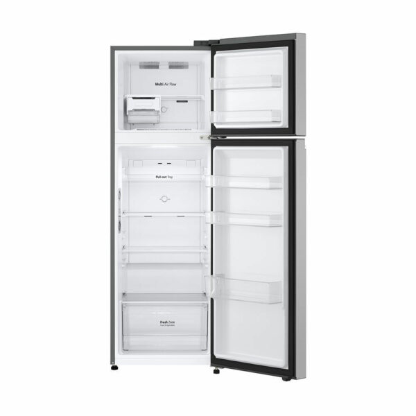 LG GTBV20PYGKD Ψυγείο Δίπορτο 266lt Total NoFrost Υ168xΠ55.5xΒ63.7εκ. Inox - Image 4