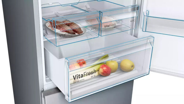 Bosch KGN49XIEA Ψυγειοκαταψύκτης 438lt NoFrost Υ203xΠ70xΒ67εκ. Inox - Image 6