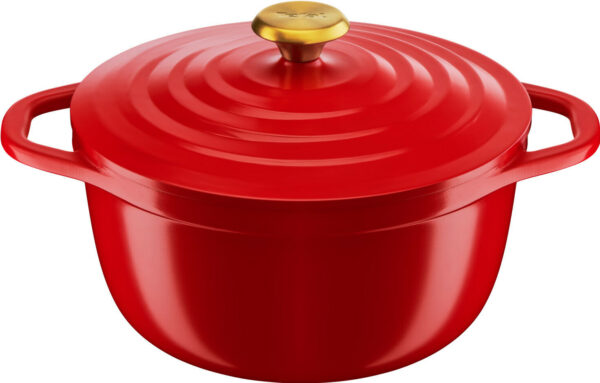 Tefal Air Γάστρα Στρογγυλή από Χυτό Αλουμίνιο 24x24cm E25446