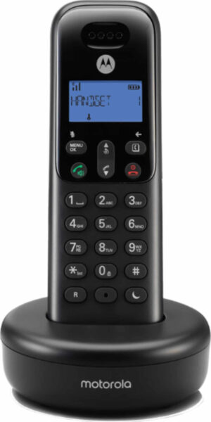 Motorola T501+ Λευκό (Ελληνικό Μενού) Ασύρματο τηλέφωνο με ανοιχτή ακρόαση