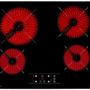Teka TBC 64010 TTC Κεραμική Εστία Αυτόνομη με Λειτουργία Κλειδώματος 56x49εκ.
