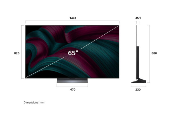 LG OLED65C55LA Smart Τηλεόραση 65" 4K UHD OLED evo AI C5 HDR (2025) - Image 7
