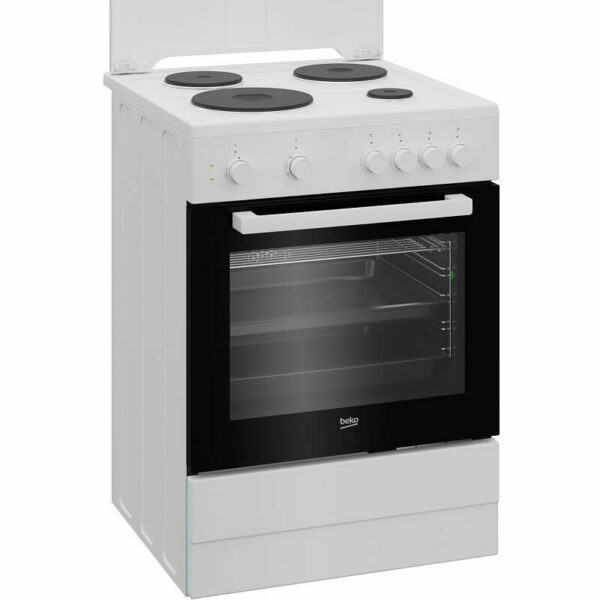 Beko FSM66001GWS Κουζίνα 72lt με Εμαγιέ Εστίες Π60εκ. Λευκή - Image 3