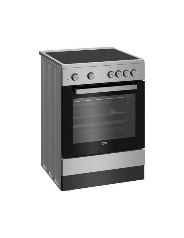 Beko FSM 67010 GX Κουζίνα 65lt με Κεραμικές Εστίες Π60εκ. Inox - Image 3