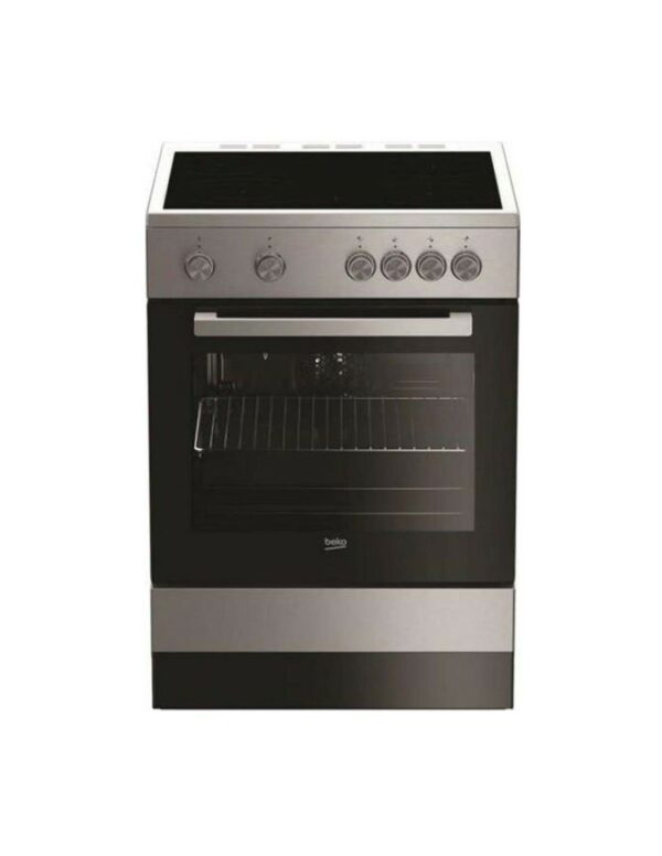 Beko FSM 67010 GX Κουζίνα 65lt με Κεραμικές Εστίες Π60εκ. Inox