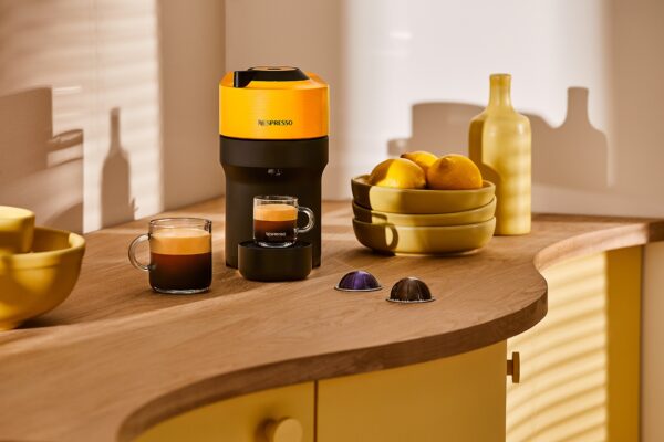 DeLonghi ENV90.Y Vertuo Pop Καφετιέρα Espresso για Kάψουλες Nespresso Vertuo Yellow - Image 7