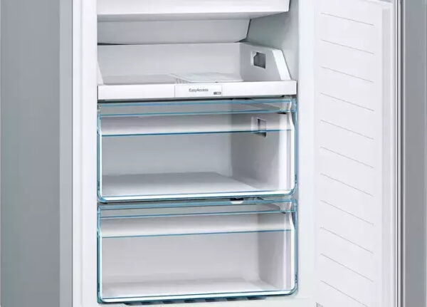 Bosch Ψυγειοκαταψύκτης 305lt Total NoFrost Υ186xΠ60xΒ66εκ. Metal Look KGN36NLEA - Image 6