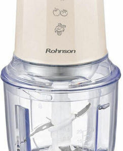 Rohnson R-518c Πολυκόπτης Multi 600W με Δοχείο 600ml Μπεζ