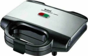 Tefal SM1572 ULTRACOMPACT SM157T Τοστιέρα για 2 Τοστ 700W Μαύρη