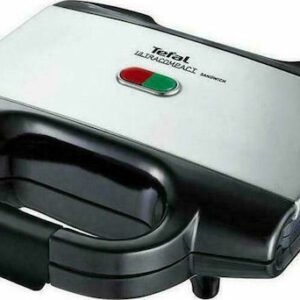 Tefal SM1572 ULTRACOMPACT SM157T Τοστιέρα για 2 Τοστ 700W Μαύρη