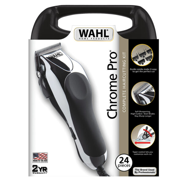 Wahl Professional Chrome Pro 79524-216 Επαγγελματική Κουρευτική Μηχανή Ρεύματος Ασημί - Image 5