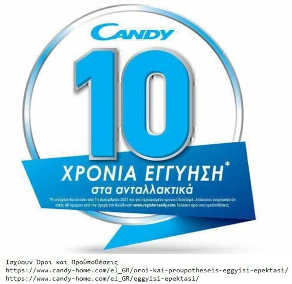 Candy Πλυντήριο Ρούχων Άνω Φόρτωσης 8kg 1200 Στροφών AI Weight Sense - Image 6