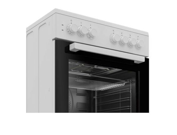 Beko CUV 6710 B Κουζίνα 72lt με Κεραμικές Εστίες Π60εκ. Λευκή - Image 4