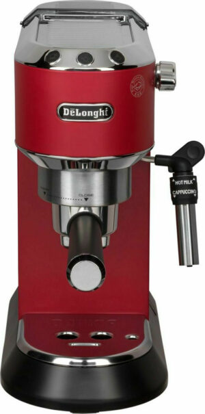 Delonghi Dedica Pump Red EC685.R Μηχανή Espresso 1300W Πίεσης 15bar