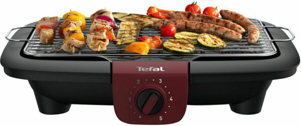 Tefal BG90E5 Εasy Grill Adjust Ηλεκτρική Ψησταριά Σχάρας 2300W με Ρυθμιζόμενο Θερμοστάτη