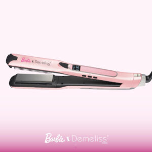 DEMELISS BARBIE TITANIUM SA-2202 Ψηφιακή Πρέσα Μαλλιών Με Ατμό & Πλάκες Τιτανίου 230˚C