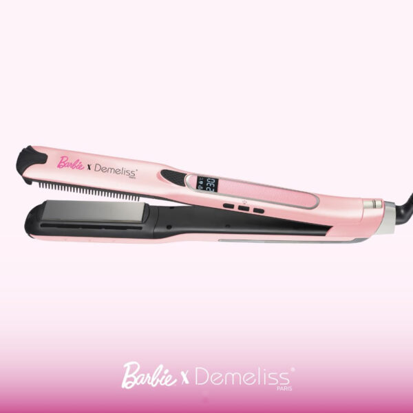 DEMELISS BARBIE TITANIUM SA-2202 Ψηφιακή Πρέσα Μαλλιών Με Ατμό & Πλάκες Τιτανίου 230˚C