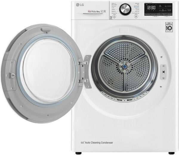 LG RC80V9AV3W Στεγνωτήριο 8kg A+++ με Αντλία Θερμότητας - Image 3