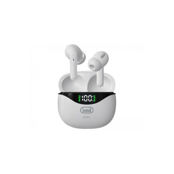 Trevi Hmp-12e40 In-ear Bluetooth Handsfree Ακουστικά με Θήκη Φόρτισης Μπεζ