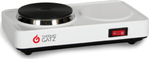 Thermogatz GS 450 Επιτραπέζια Εστία Εμαγιέ Μονή Λευκή