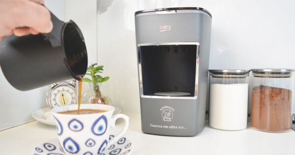 Beko BKK 2300 Μηχανή Ελληνικού 670W με Χωρητικότητα 250ml Grey - Image 4