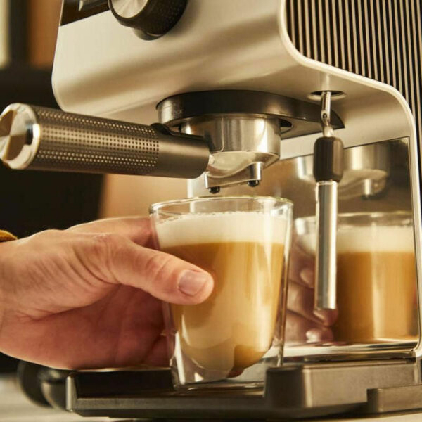Krups XP384E10 Αυτόματη Μηχανή Espresso 1140W Πίεσης 15bar Ασημί - Image 4