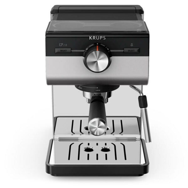 Krups XP384E10 Αυτόματη Μηχανή Espresso 1140W Πίεσης 15bar Ασημί - Image 2