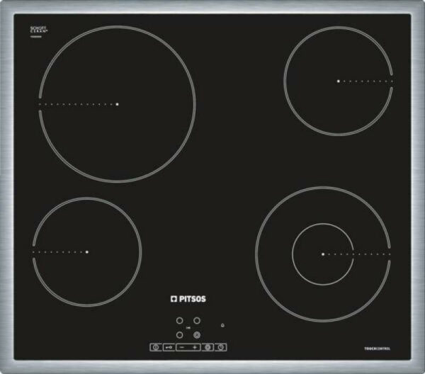 Pitsos CRS645T06 Κεραμική Εστία Αυτόνομη με Λειτουργία Κλειδώματος 58.3x51.3εκ.