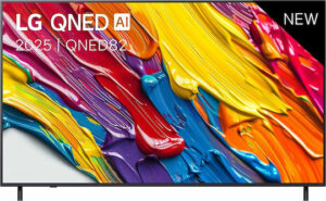 LG 55QNED82A6B Smart Τηλεόραση 55" 4K UHD QNED AI QNED82 HDR (2025)