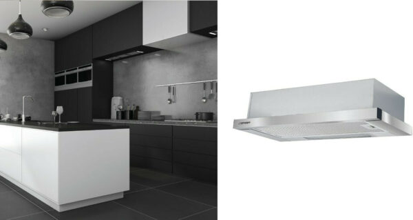 Gruppe Kyma Συρόμενος Απορροφητήρας 60cm Inox - Image 3