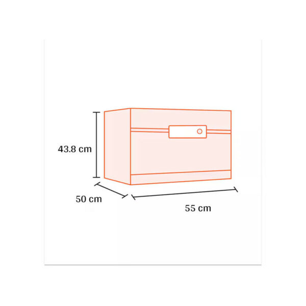 Midea MTD55S400W Πλυντήριο Πιάτων Πάγκου με Wi-Fi για 6 Σερβίτσια Self Cleaning Π55xY43.8εκ. Λευκό - Image 5