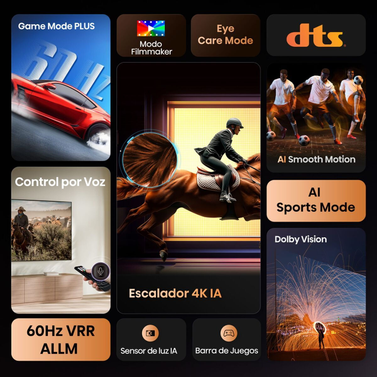 Hisense Smart Τηλεόραση 65" 4K UHD LED A6Q HDR (2025) 65A6Q - Image 3