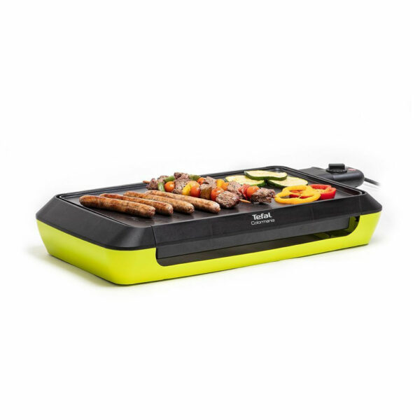 Tefal CB6603 Plancha Επιτραπέζια Ηλεκτρική Ψησταριά Λείας Πλάκας 2000W με Ρυθμιζόμενο Θερμοστάστη 46x24εκ. - Image 4
