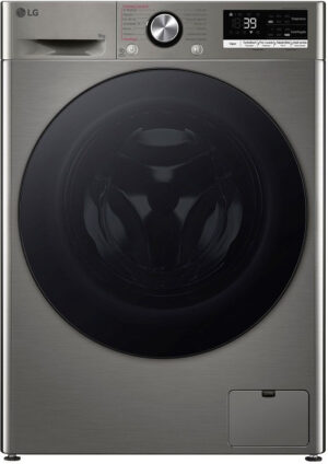 LG F4R7009TSSB Πλυντήριο Ρούχων 9kg 1400 Στροφών Ασημί