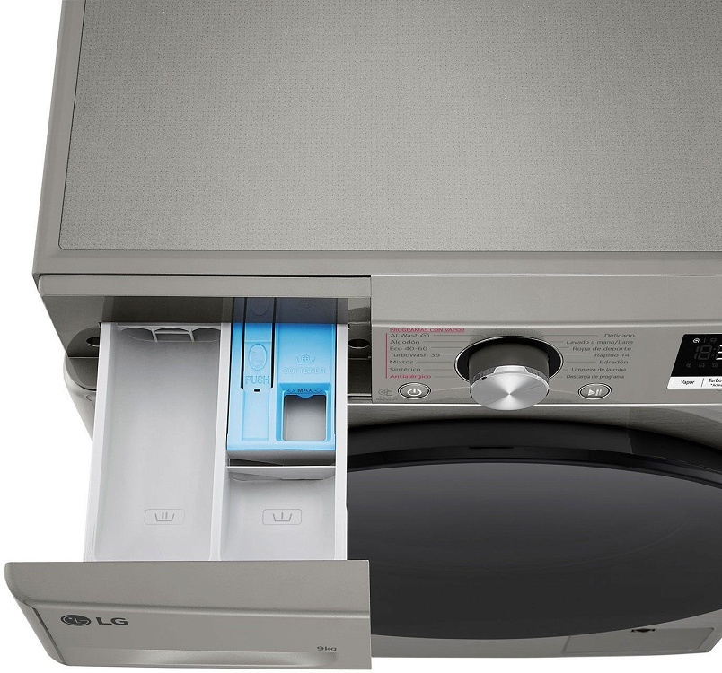 LG F4R7009TSSB Πλυντήριο Ρούχων 9kg 1400 Στροφών Ασημί - Image 6