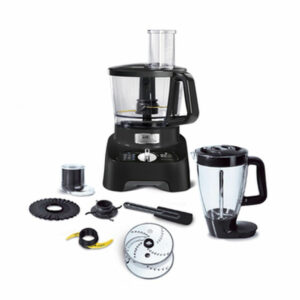Tefal Double Force DO8218 Πολυμίξερ 1000W με Κάδο 3lt και Κανάτα Μπλέντερ Μαύρο