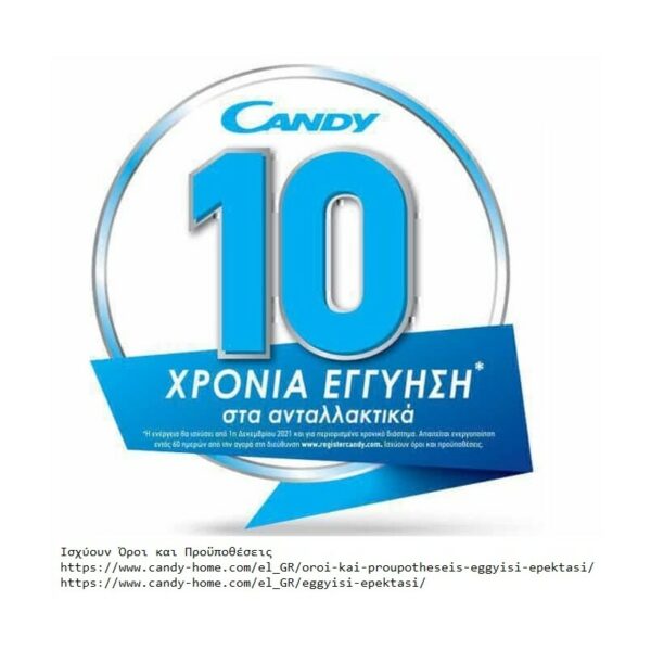 CANDY GD10N3B-S ΣΤΕΓΝΩΤΗΡΙΟ ΡΟΥΧΩΝ 10κλ Α+++(C) - Image 5
