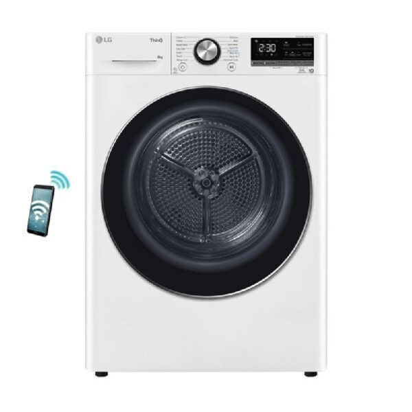 LG RH80V9AV2N Στεγνωτήριο 8kg με Αντλία Θερμότητας
