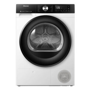 Hisense DH3S802BW2 Στεγνωτήριο 8kg A++ με Αντλία Θερμότητας