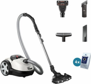 Philips XD8142 Performer Ηλεκτρική Σκούπα 900W με Σακούλα 4lt Λευκή