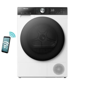 Hisense DH5S102BW Στεγνωτήριο 10kg A+++ με Αντλία Θερμότητας