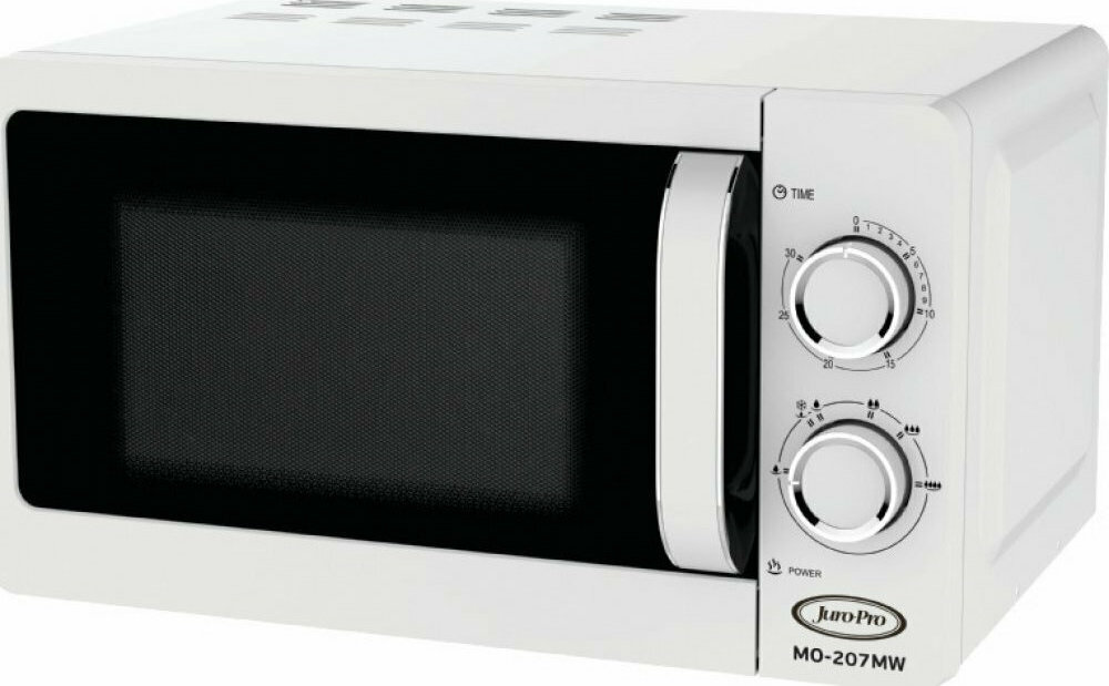 Juro-Pro MO-207MW Φούρνος Μικροκυμάτων 20lt Λευκός
