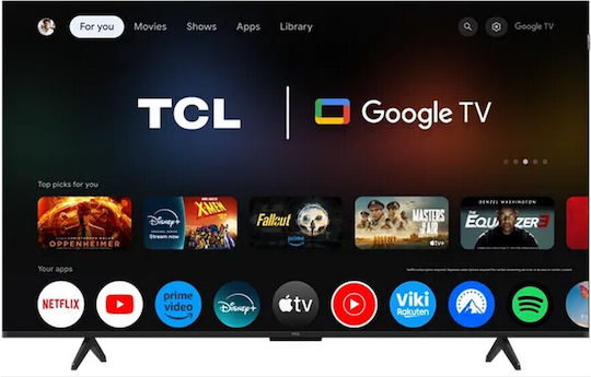 TCL Smart Τηλεόραση 65" 4K UHD LED P6K HDR (2025) 65P6K - Image 2