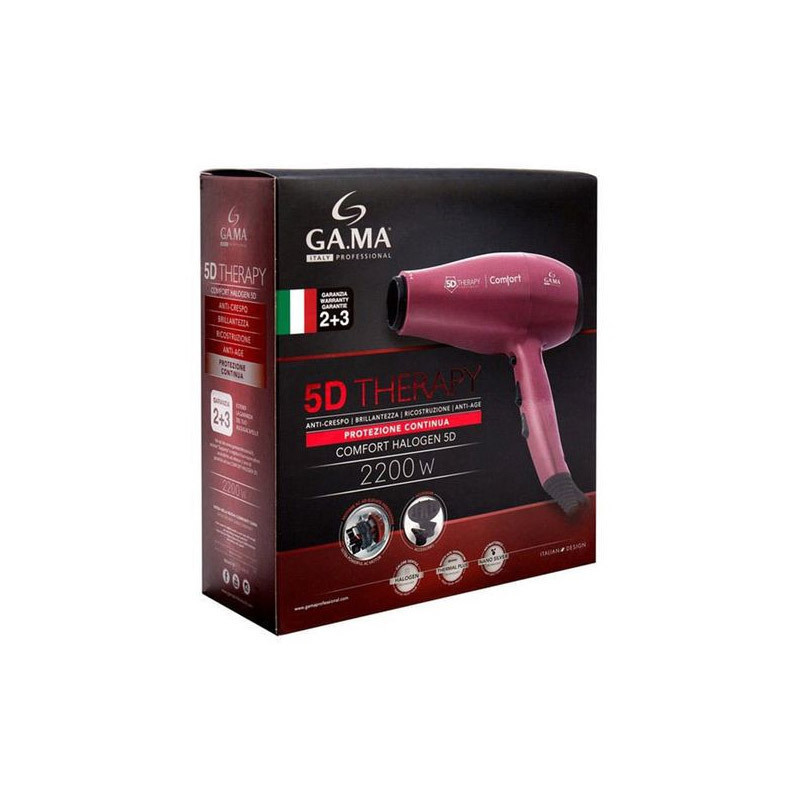 GA.MA Comfort Halogen 5D Ionic Πιστολάκι Μαλλιών με Φυσούνα 2200W GH0501 - Image 3