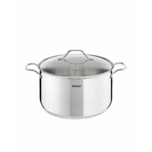 Tefal Intuition Βαθιά Ανοξείδωτη Κατσαρόλα 6lt / 26cm B86463