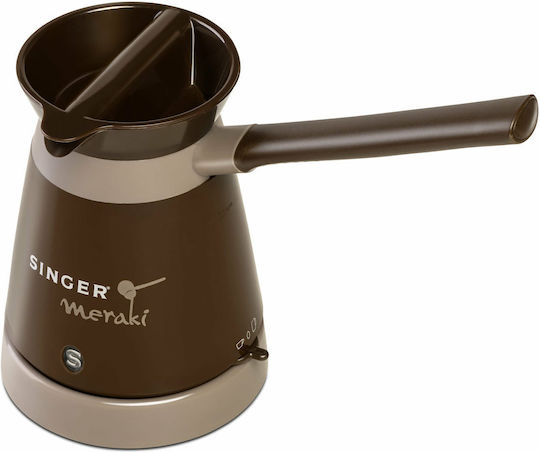 Singer Meraki CM1110BR Ηλεκτρικό Μπρίκι 800W με Χωρητικότητα 330ml Καφέ - Image 4