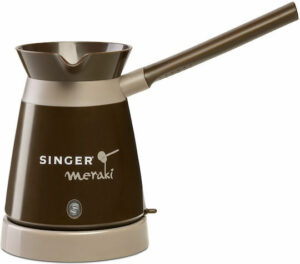 Singer Meraki CM1110BR Ηλεκτρικό Μπρίκι 800W με Χωρητικότητα 330ml Καφέ