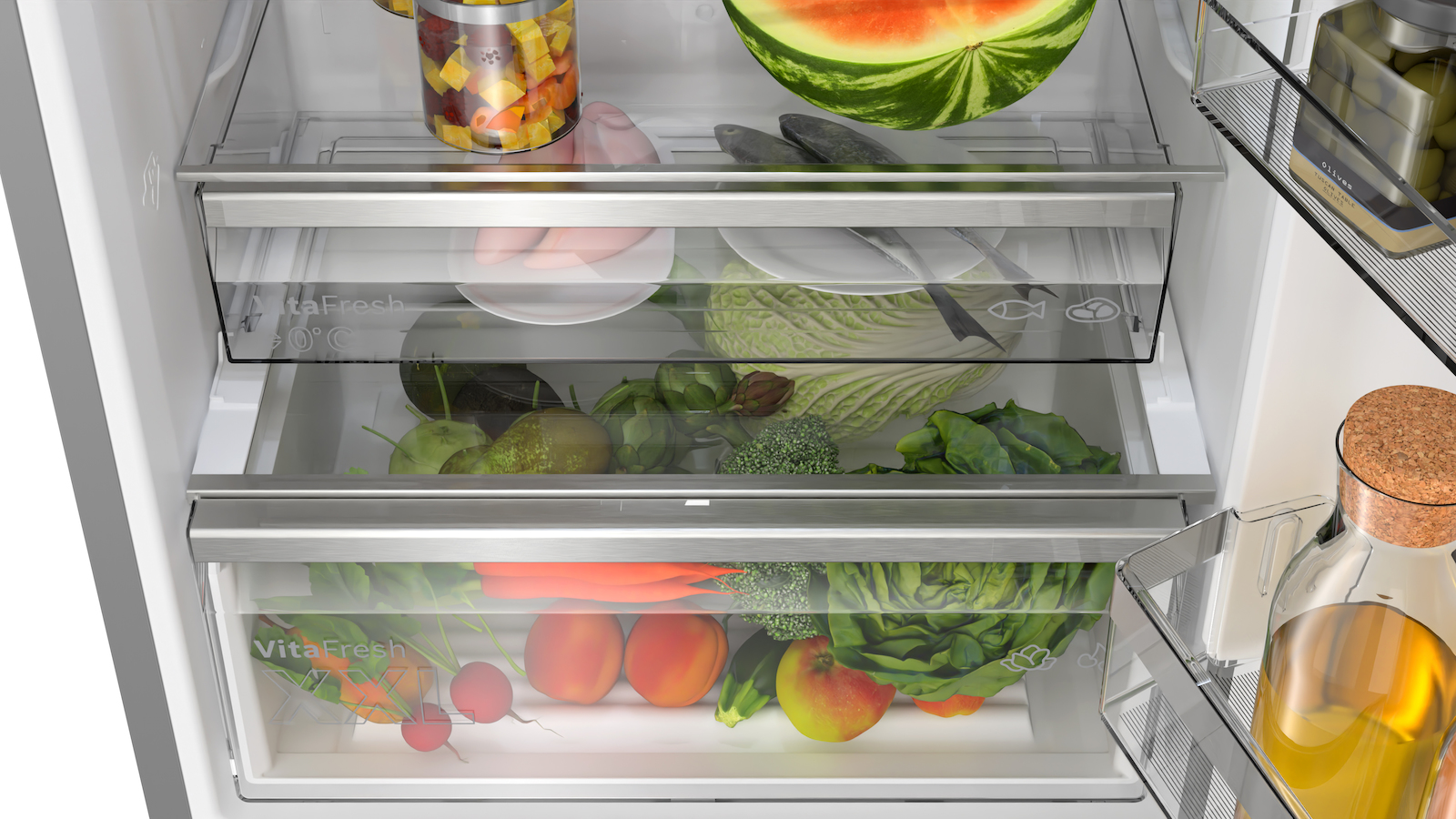 Bosch KGN49LBCF Ψυγειοκαταψύκτης 440lt NoFrost Υ203xΠ70xΒ66.7εκ. Μαύρος - Image 4