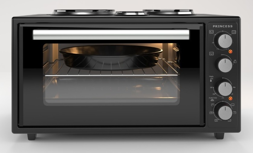 Princess MOV45L Ηλεκτρικό Φουρνάκι 45lt Χωρίς Εστίες με Αέρα Μωβ - Image 4